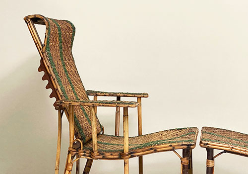chaise longue vintage in midollino francia anni40 p1 064 SE (1) 3